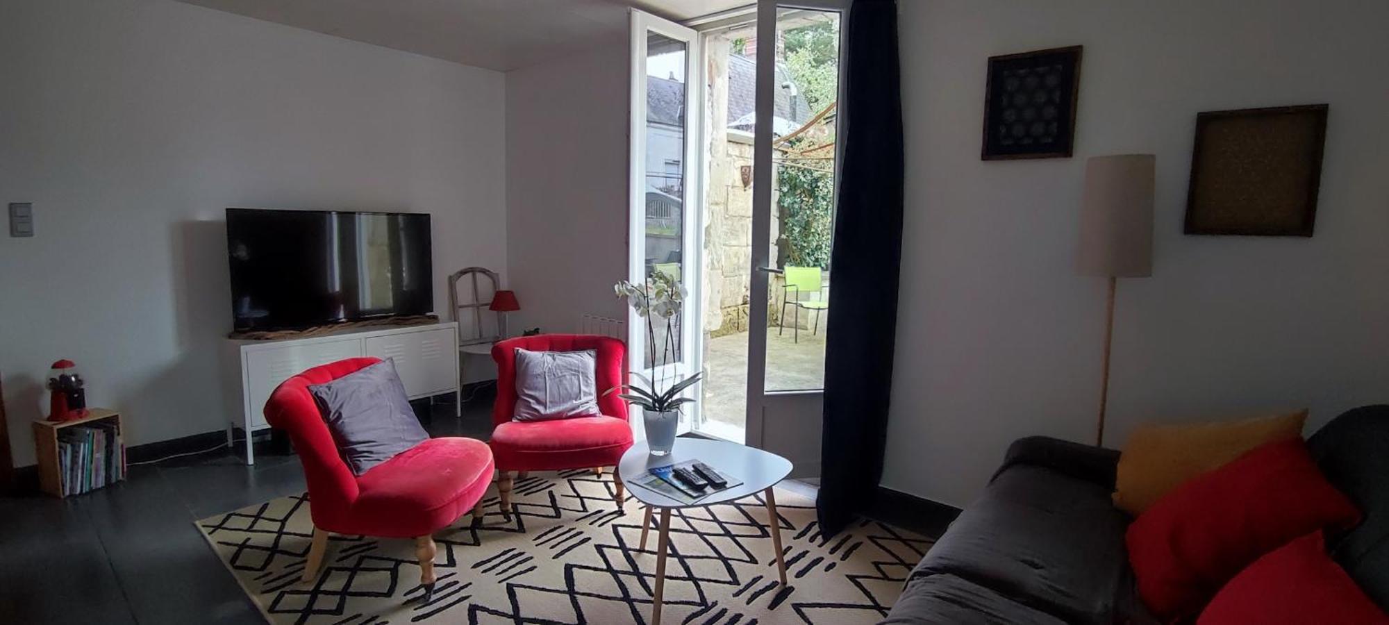 Le Petit Prieure Langeais Villa Exterior foto