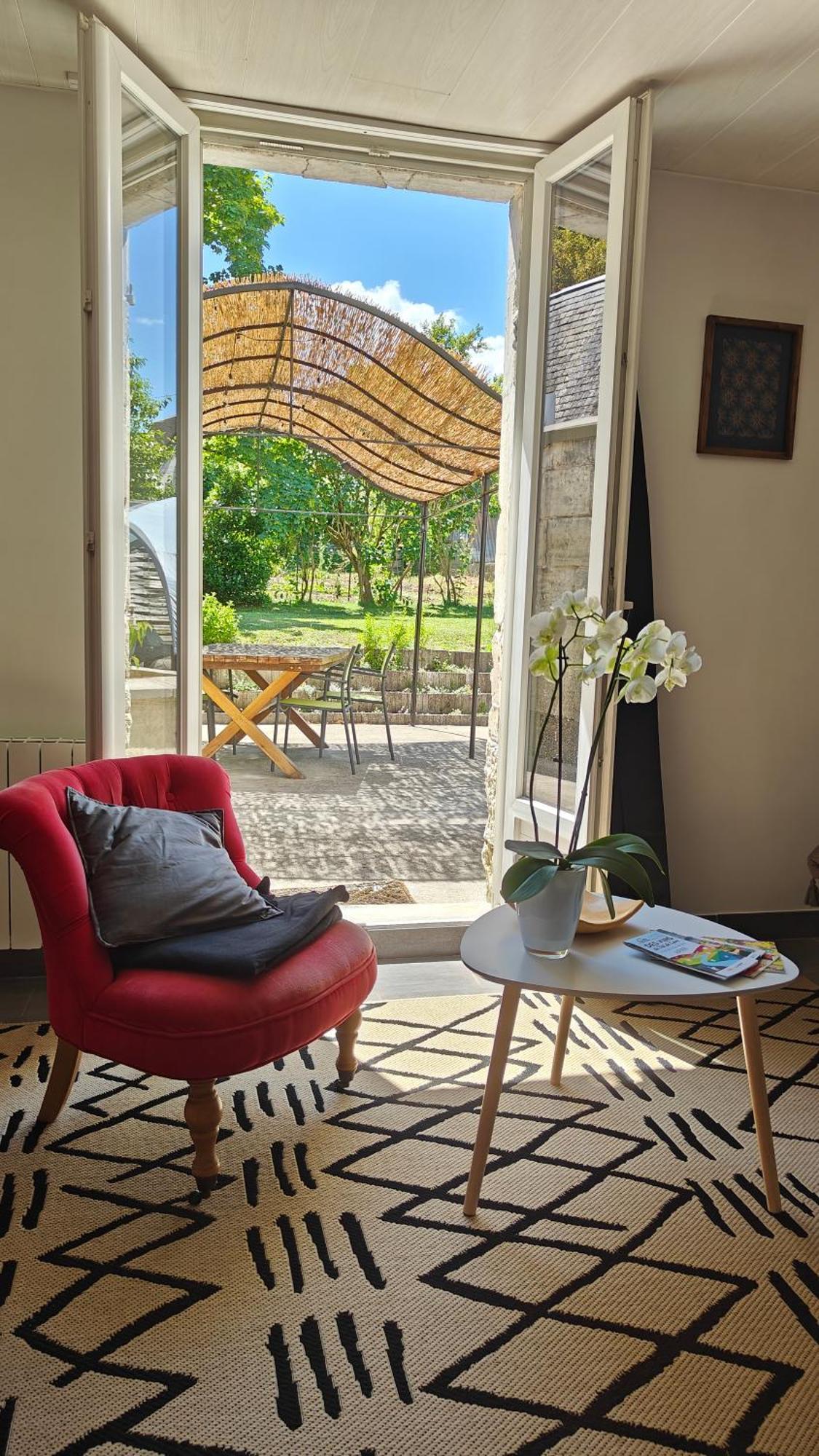 Le Petit Prieure Langeais Villa Exterior foto