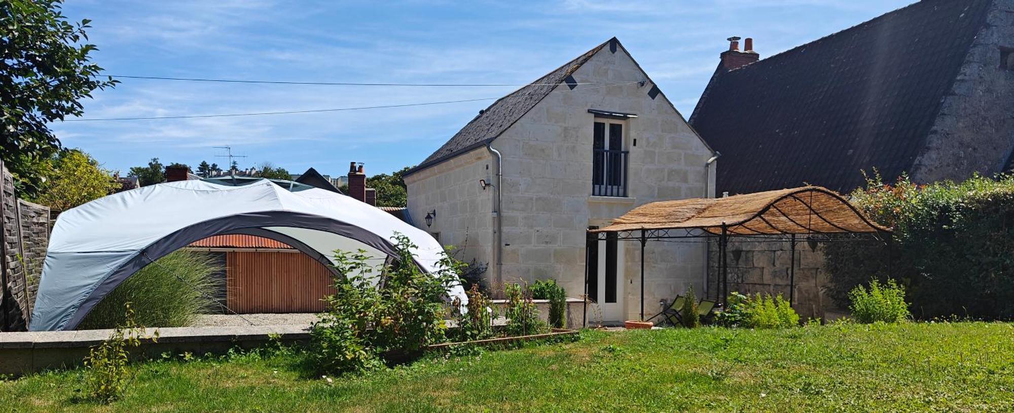 Le Petit Prieure Langeais Villa Exterior foto